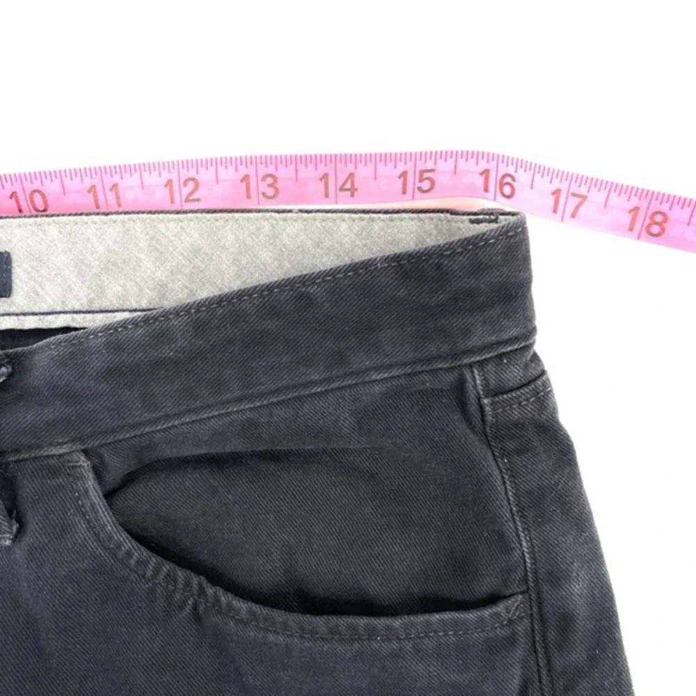 Banana Republic‎ Chino Pants Mens 32x32 Charcoal Gray Cotton Straight Fit Casual